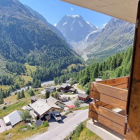 Le Panorama - Appartement à Arolla face aux montagnes à 150m des pistes Evolène Extérieur photo