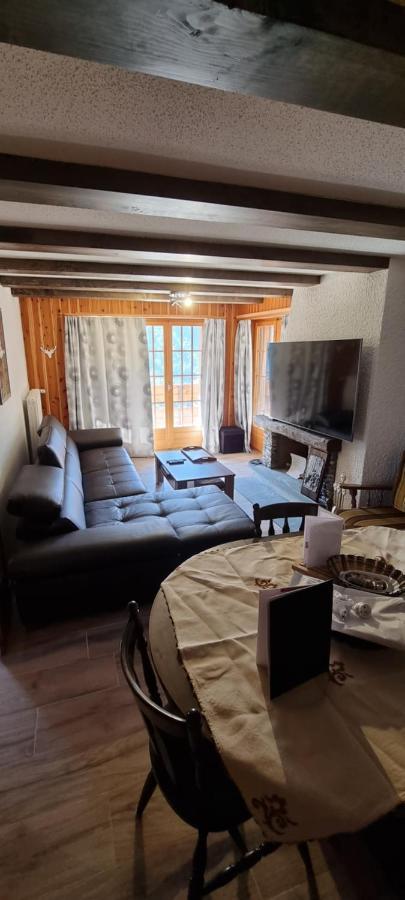 Le Panorama - Appartement à Arolla face aux montagnes à 150m des pistes Evolène Extérieur photo