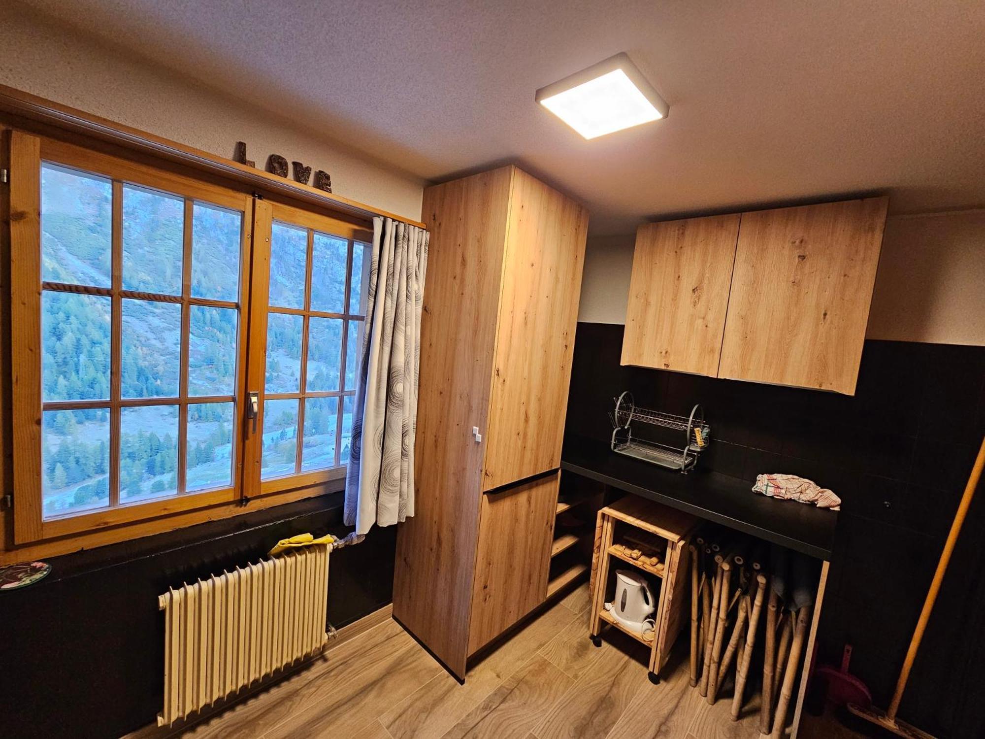 Le Panorama - Appartement à Arolla face aux montagnes à 150m des pistes Evolène Extérieur photo